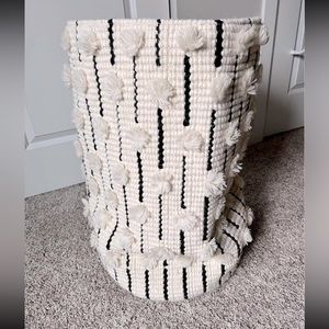 Pottery Barn Tassel Hamper